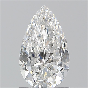 Picture of Natural Diamond 1.20 Carats, Pear with  Cut, F Color, SI2 Clarity and Certified by GIA