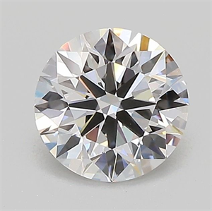 Picture of Lab Grown Diamond 1.02 Carats, Round with Ideal Cut, D Color, VS1 Clarity and Certified by IGI