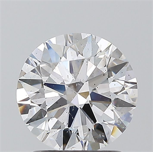 Foto Diamante Natural 1.50 quilates, Redondo , Color D, claridad SI2 y certificado GIA de