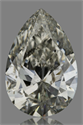 Natural Diamond 1.00 Carats, Pear with  Cut, I Color, I1 Clarity and Certified by GIA