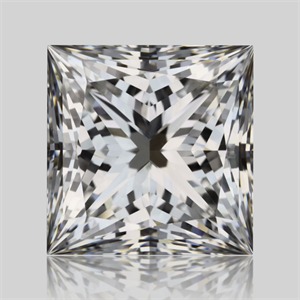 Foto Diamante Natural 1.01 quilates, Princesa , Color H, claridad VVS2 y certificado GIA de