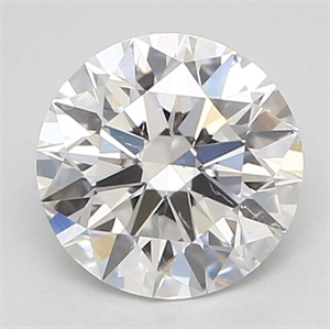 Picture of Natural Diamond 0.55 Carats, Round with Excellent Cut, E Color, SI2 Clarity and Certified by GIA