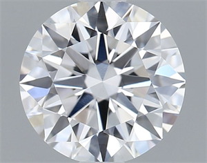 Picture of Lab Grown Diamond 1.07 Carats, Round with Ideal Cut, D Color, VVS2 Clarity and Certified by IGI