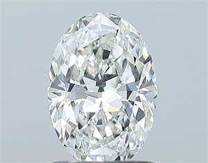Picture of Natural Diamond 0.91 Carats, Oval with  Cut, F Color, VS1 Clarity and Certified by GIA