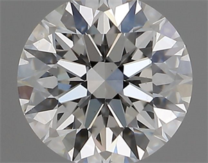 Foto Diamante Natural 0.53 quilates, Redondo , Color F, claridad SI2 y certificado IGI de