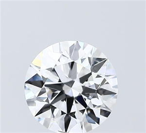 Picture of Lab Grown Diamond 2.00 Carats, Round with Excellent Cut, D Color, VVS2 Clarity and Certified by IGI