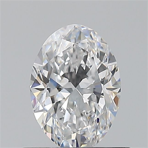 Picture of Natural Diamond 0.62 Carats, Oval with  Cut, D Color, VVS1 Clarity and Certified by GIA