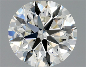 Picture of Natural Diamond 0.90 Carats, Round with Excellent Cut, J Color, VS1 Clarity and Certified by GIA