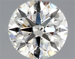 Picture of Natural Diamond 0.80 Carats, Round with Excellent Cut, H Color, SI2 Clarity and Certified by GIA