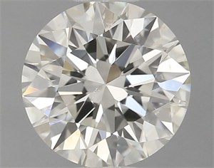 Picture of Natural Diamond 0.90 Carats, Round with Excellent Cut, L Color, SI1 Clarity and Certified by GIA