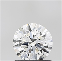Del inventario de diamantes de laboratorio, 1.02 quilates, Redondo , Color E, claridad VS1 y certificado IGI