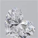 Natural Diamond 3.01 Carats, Heart with  Cut, D Color, VS2 Clarity and Certified by GIA