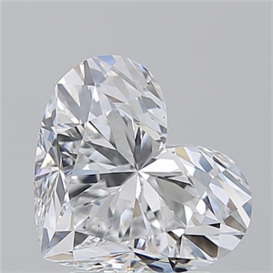 Picture of Natural Diamond 3.01 Carats, Heart with  Cut, D Color, VS2 Clarity and Certified by GIA