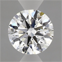 Lab Grown Diamond 1.11 Carats, Round with Ideal Cut, D Color, VVS2 Clarity and Certified by IGI