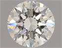 Diamante Natural 1.00 quilates, Redondo , Color K, claridad SI1 y certificado GIA