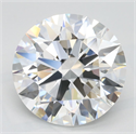 Del inventario de diamantes de laboratorio, 4.25 quilates, Redondo , Color D, claridad VVS1 y certificado GIA