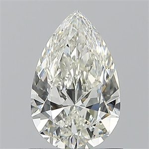 Picture of Natural Diamond 0.90 Carats, Pear with  Cut, H Color, VS1 Clarity and Certified by IGI