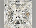 Natural Diamond 1.50 Carats, Princess with  Cut, J Color, VS1 Clarity and Certified by GIA