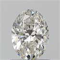 Natural Diamond 0.90 Carats, Oval with  Cut, G Color, VS1 Clarity and Certified by GIA