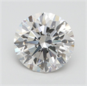 Del inventario de diamantes de laboratorio, 2.37 quilates, Redondo , Color G, claridad VS1 y certificado IGI