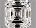 Natural Diamond 2.50 Carats, Asscher with  Cut, H Color, VS1 Clarity and Certified by GIA