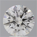Del inventario de diamantes de laboratorio, 3.53 quilates, Redondo , Color F, claridad VVS2 y certificado IGI