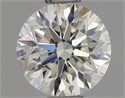 Diamante Natural 0.60 quilates, Redondo , Color J, claridad VVS1 y certificado IGI