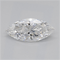 Natural Diamond 0.82 Carats, Marquise with  Cut, D Color, SI2 Clarity and Certified by GIA