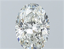 Diamante Natural 0.90 quilates, Ovalado , Color I, claridad VVS1 y certificado GIA