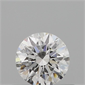 Diamante Natural 0.42 quilates, Redondo , Color E, claridad IF y certificado GIA