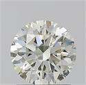 Natural Diamond 1.30 Carats, Round with Excellent Cut, K Color, VS2 Clarity and Certified by GIA