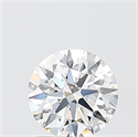 Lab Grown Diamond 1.05 Carats, Round with Ideal Cut, E Color, VS1 Clarity and Certified by IGI