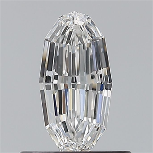 Foto Diamante Natural 0.50 quilates, Ovalado , Color E, claridad VS2 y certificado GIA de