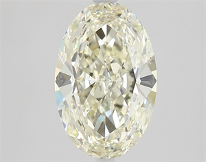Picture of Natural Diamond 1.93 Carats, Oval with  Cut, M Color, SI1 Clarity and Certified by GIA