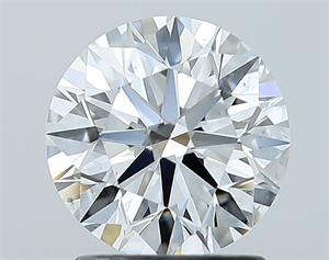 Picture of Natural Diamond 1.52 Carats, Round with Excellent Cut, F Color, SI1 Clarity and Certified by GIA