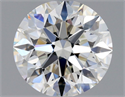 Diamante Natural 0.85 quilates, Redondo , Color I, claridad VVS2 y certificado GIA