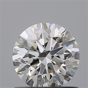 Picture of Natural Diamond 0.70 Carats, Round with Excellent Cut, F Color, VVS1 Clarity and Certified by GIA