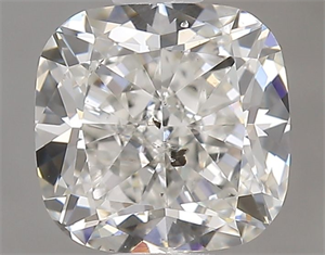 Foto Diamante Natural 0.90 quilates, Del cojín , Color H, claridad SI2 y certificado GIA de