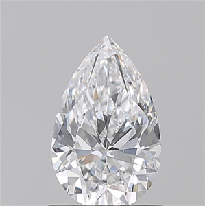 Foto Diamante Natural 0.90 quilates, De pera , Color D, claridad SI1 y certificado GIA de