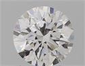 Diamante Natural 0.42 quilates, Redondo , Color D, claridad VVS2 y certificado GIA