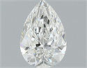 Natural Diamond 0.50 Carats, Pear with  Cut, G Color, VS2 Clarity and Certified by GIA