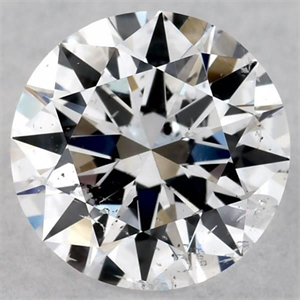 Picture of Natural Diamond 0.70 Carats, Round with Excellent Cut, D Color, I1 Clarity and Certified by GIA