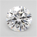 Lab Grown Diamond 1.03 Carats, Round with Excellent Cut, D Color, VVS2 Clarity and Certified by IGI