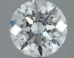 Picture of Natural Diamond 2.00 Carats, Round with Very Good Cut, H Color, SI2 Clarity and Certified by GIA