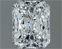 Diamante Natural 0.90 quilates, Radiante , Color F, claridad VVS1 y certificado GIA