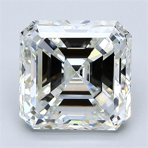 Foto Diamante Natural 3.00 quilates, Asscher , Color I, claridad VS1 y certificado GIA de