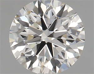 Picture of Natural Diamond 0.76 Carats, Round with Excellent Cut, J Color, VVS2 Clarity and Certified by GIA