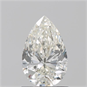 Natural Diamond 1.01 Carats, Pear with  Cut, J Color, SI2 Clarity and Certified by GIA