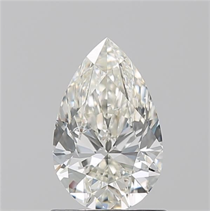 Picture of Natural Diamond 1.01 Carats, Pear with  Cut, J Color, SI2 Clarity and Certified by GIA