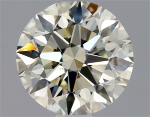 Picture of Natural Diamond 0.90 Carats, Round with Excellent Cut, M Color, SI1 Clarity and Certified by HRD